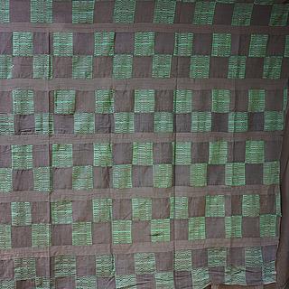 Dark Kente cloth from Ghana 10.07.1144