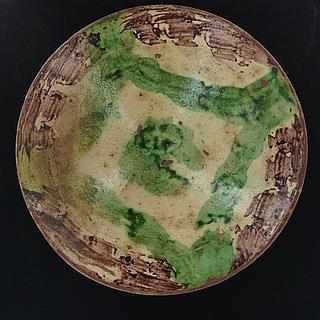 Old deep earthware dish from Pakistan 14.03.1185