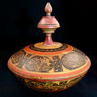 Large decorated spice box, Punjab 09.02.1228