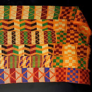 Kente cloth from Ghana 10.07.1150