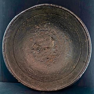 Heavy wooden plate from Africa 09.05.1761