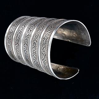 Afghan silver cuff 04.03.1919