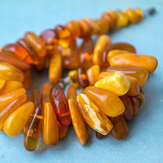 Antique Baltic amber necklace 05.05.002