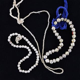 Three strings of Ethiopian beads 02.03.535