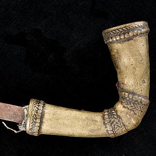 Brass pipe from Cameroon 21.01.1644