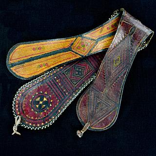 Decorated pipe and tobacco bag, Tuareg 21.03.1611