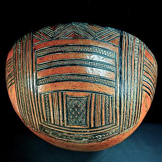 One of the most beautiful Fulani calabash 09.01.1696