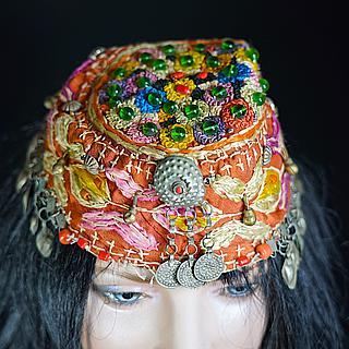 Afghan or Turkmen hat 04.03.1980