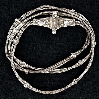 Dubble-stranded chain belt 04.04.1949