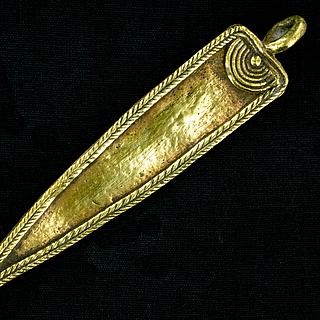 Brass pendant Volta region 13.02.1389