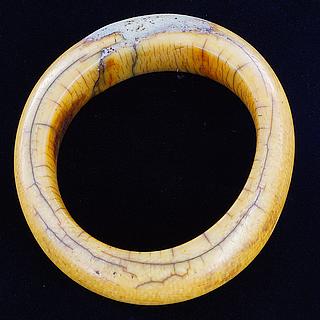 Old ivory bracelet repaired 01.07.1051