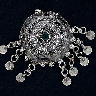 Old Silver Pendentif - Hindukush 04.04.1880