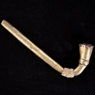 African brass pipe 21.01.1596