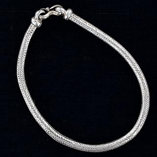 Flexible Indian silver chain Kamardani 04.04.1889