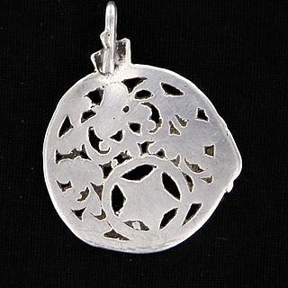 Ethiopian silver pendant 02.06.480