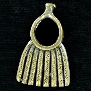 Sidamo brass pendant 02.04.1409