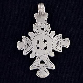 Ethiopian orthodox cross pendant 02.06.476