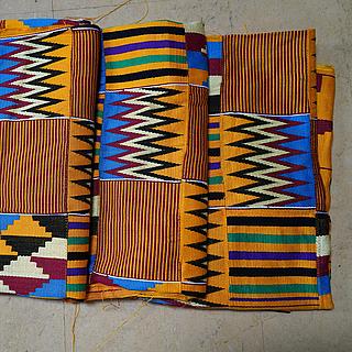 Set of 2 pieces of Kente cloth 10.07.1146