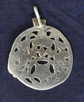 Ethiopian silver pendentif 02.04.037
