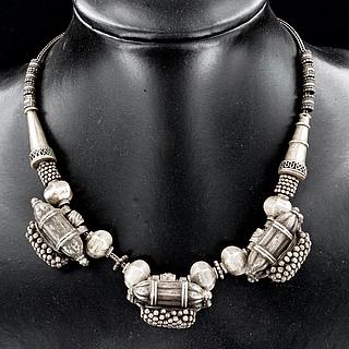 Antique Indian silver necklace 04.04.1937
