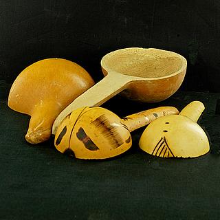 Three calabash spoons 09.01.1676