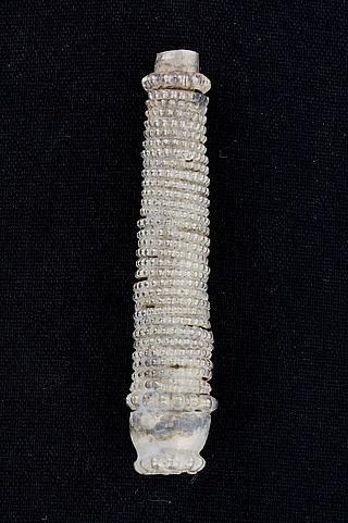 Omani silver tube 03.05.1087