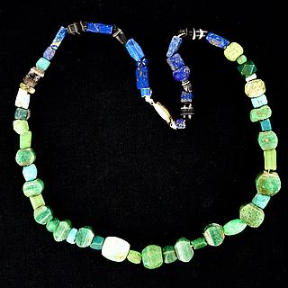 Jade & Lapis Lazuli necklace 05.06.1534