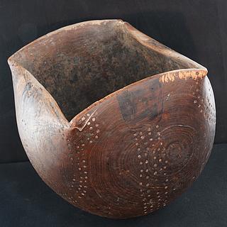 Large Turkana wooden bowl 09.05.1719