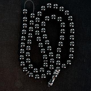 Islamic rosary, with black beads 05.16.1461