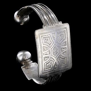 Silver anklet or bracelet "Khal-khal" from Mauretania 01.09.913