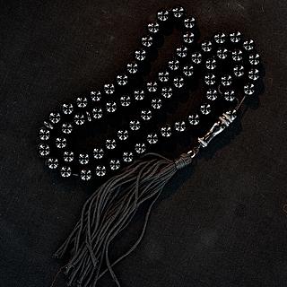 Islamic rosary with black onyx beads 05.16.1460