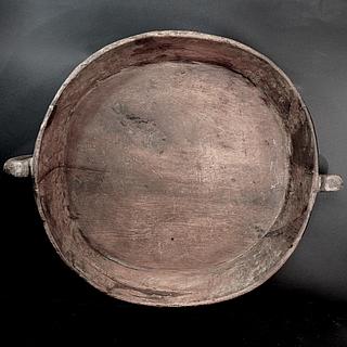 Large round Nuristan wooden dish 09.05.1734