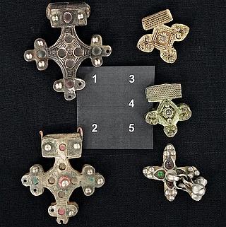 Cruciform pendants from Mauretania 13.02.1365