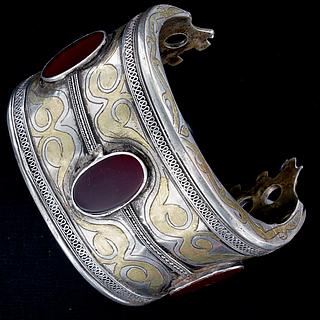 Turkmen fire-gilded bracelet "Bilezik" 04.01.1440