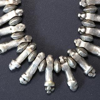 Ethiopian silver alloy necklace 02.03.028