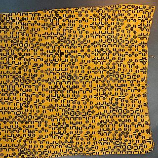 Lovely hand woven Adinkra stamped cloth 10.01.1817
