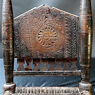 Leather chair from Swat valley 16.01.1570