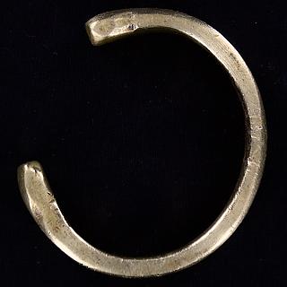 West African brass bracelet 01.02.845