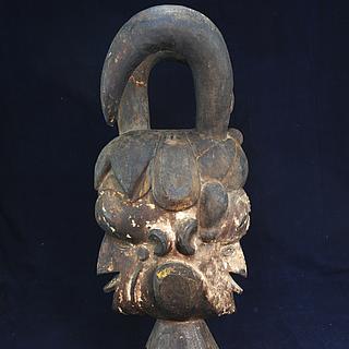 Authentic Igbo dancing crest mask 19.03.580