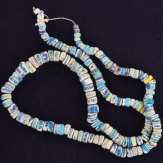 Strand of old Nila Beads, Mali 05.09.079