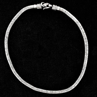 Flexible Indian silver chain Kamardani 04.04.1897