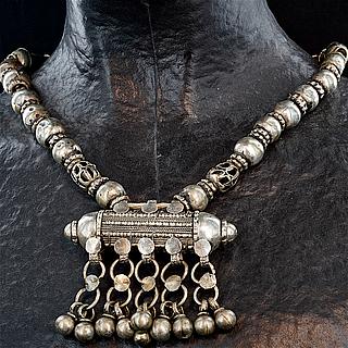 Beduin silver necklace Yemen 03.01.1337