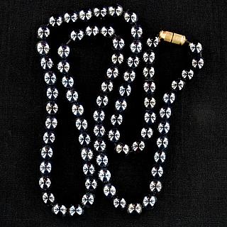 Necklace black onyx beads 05.17.1542