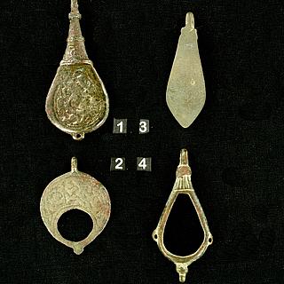 Tatar amulets  from medieval Central Asia 13.02.1395