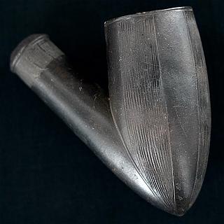 Clay pipe head from Rwanda 21.01.1625