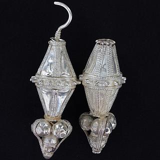 Pair of pendants of Omani earrings 03.05.1085