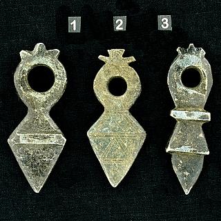 set of Tuareg  Stone Talhakimt Amulet Pendant 01.09.1396