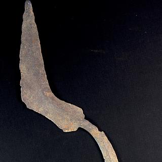 Very old throwing knife - Congo? 08.01.698
